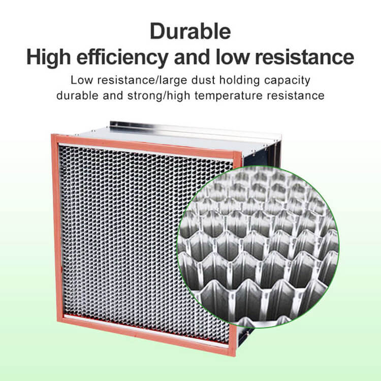 H14 High Temperature Resistance Separator HEPA Air Filter.jpg